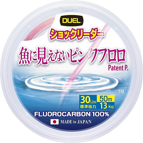Linha Fluorocarbon Pink 50m - Duel