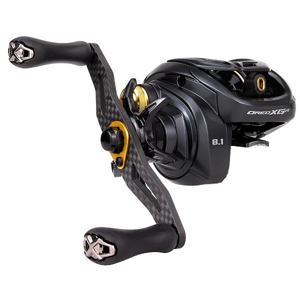 Carretilha Oreo XG Carbon 11 + 1 BB Rolamentos Preto - Maruri