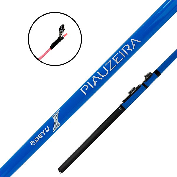 Vara de Pesca para Molinete Piauzeira 1,80m 2 Partes - Deyu