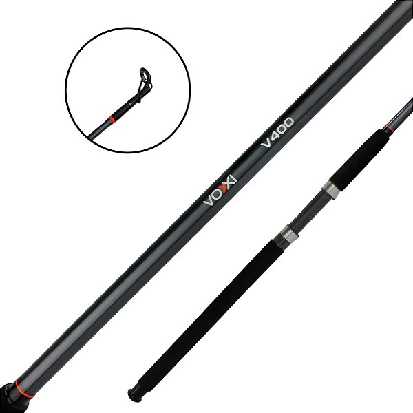 Vara para Molinete V400 2,40m 20-40 Lbs 2 Partes - Voxxi