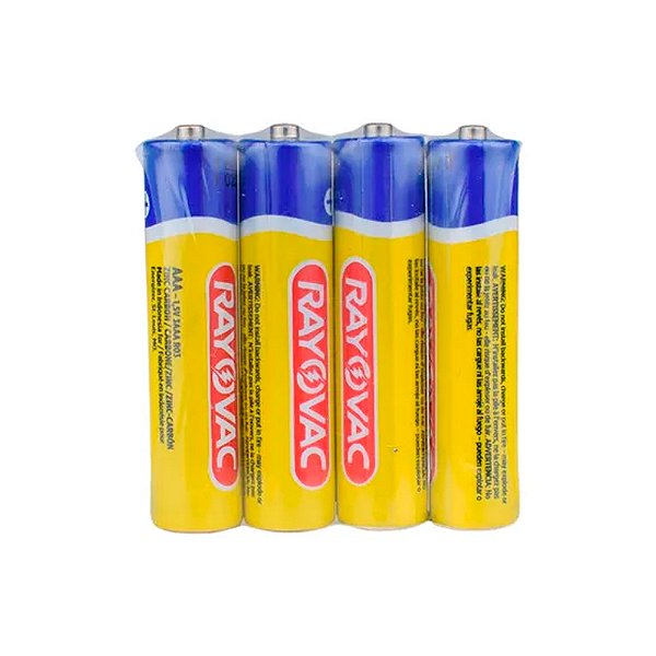 Pilha Amarelinha AA 4Pcs - Rayovac
