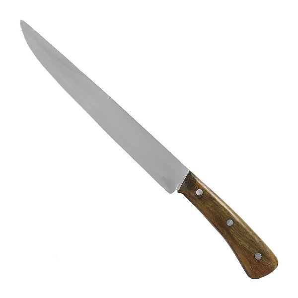 Faca Ponta Fina Inox 3mm 10'' Linha Prime - SG