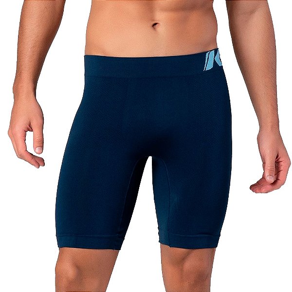 Bermuda Térmica Seamless Azul Marinho - Keeper