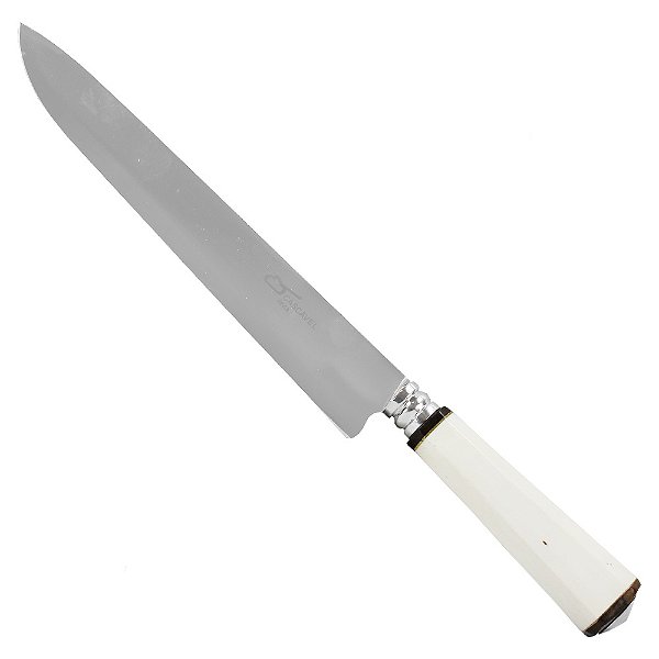Faca Aço Inox 10'' Solingen Inox Osso Oitavada - Facas Cascavel