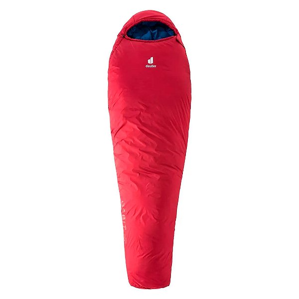 Saco de dormir Orbit -5 SL com enchimento Sintético Vermelho - Deuter