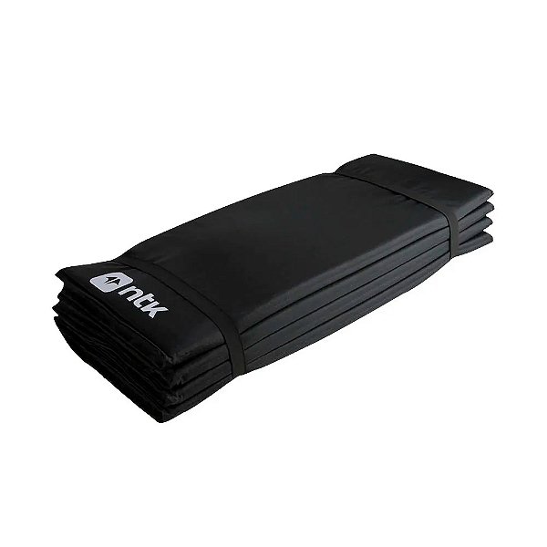 Colchonete Espuma Rest 184x59cm Preto + Bolsa - Nautika
