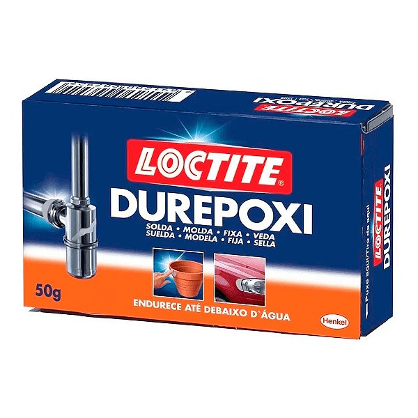 Adesivo Durepoxi 50G Cinza - Loctite