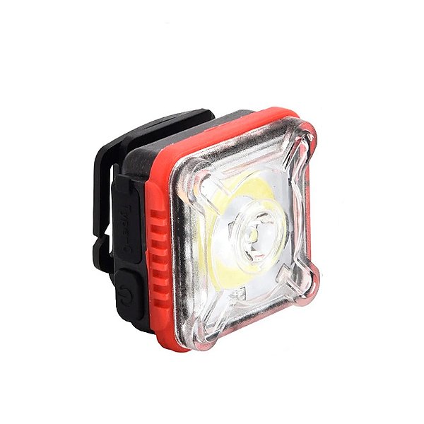 Lanterna de Led Branca e Colorida Cabeça 11 Funçoes EC6271- Ecooda