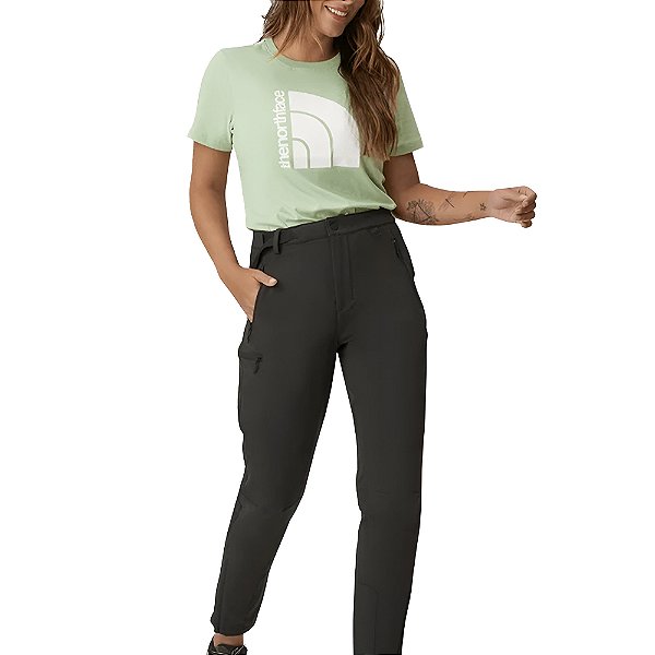 Camiseta Feminina Jumbo Half Dome Verde - The North Face
