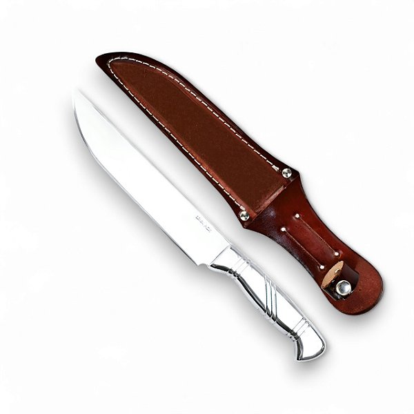 Faca Silver Aluminio 8'' Com Bainha - Bianchi