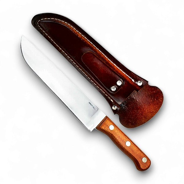 Faca Pantaneira Madeira 8 1/2'' Com Bainha - Bianchi