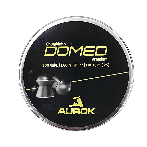 Chumbinho Premium Domed 200 6.35mm  - Aurok