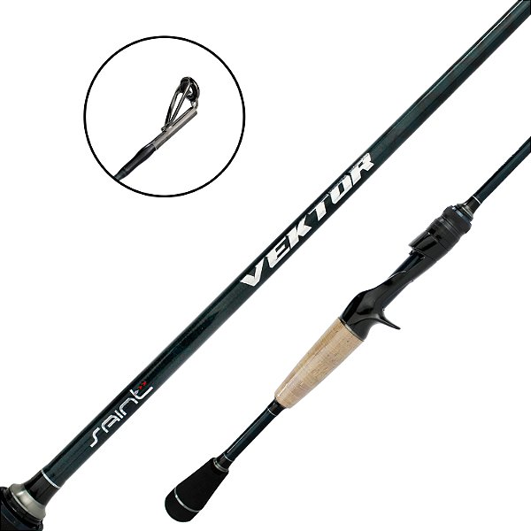 Vara de Pesca para Carretilha Vektor 1,73m Inteiriça - Saint