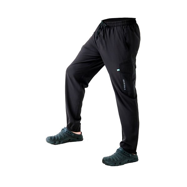 Calça Masculina Flex Preta - Mar Negro