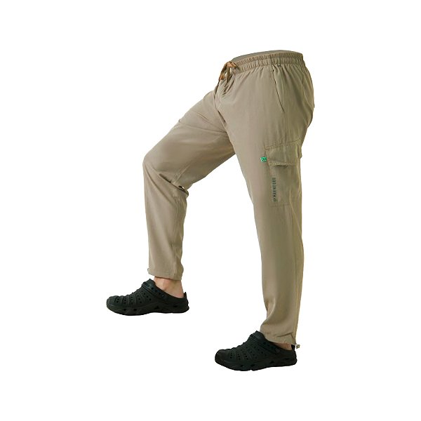 Calça Masculina Flex Caqui - Mar Negro