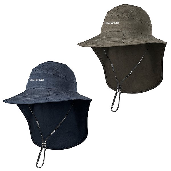 Chapéu Trail EC50+  Protetor Fixo Pescoço - Curtlo