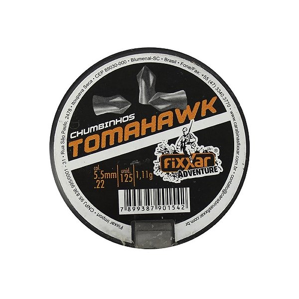 Chumbinho TOMAHAWK 5.5mm 125un