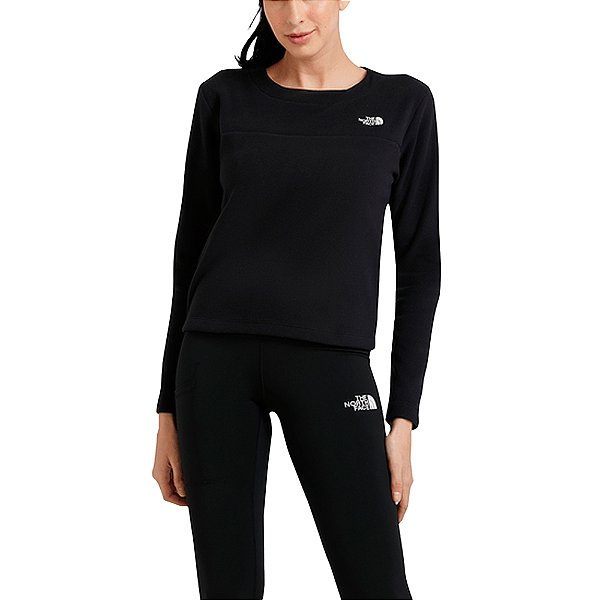 Fleece Feminino TKA 100 Glacier Crew Preto - The North Face