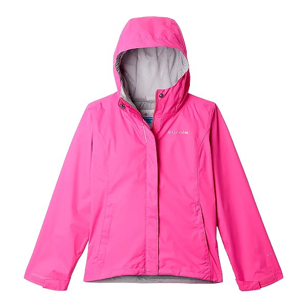 Jaqueta Infantil Impermeável Arcadia™ II Rosa - Columbia