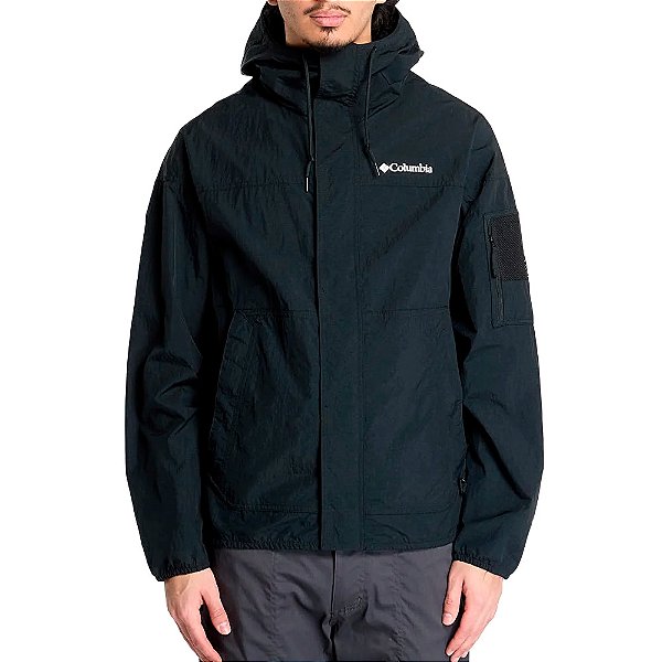 Jaqueta Masculina Challenger II Windbreaker Preta - Columbia