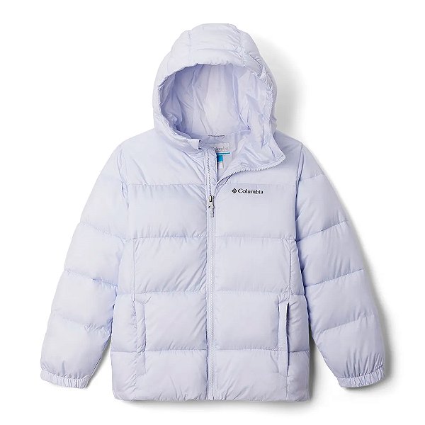 Jaqueta Infantil Puffect™ Hooded Lilás - Columbia