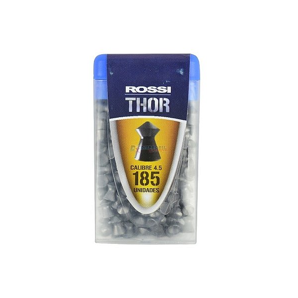 Chumbinho Rossi Thor 4.5mm 185un.