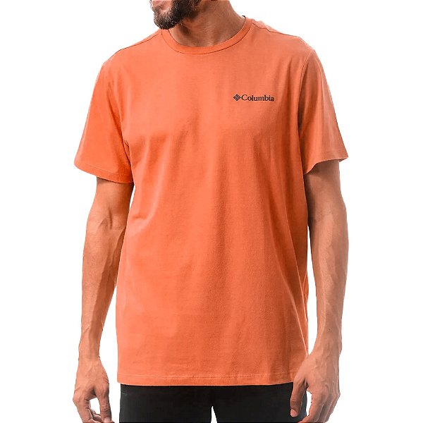 Camiseta Manga Curta Basic Laranja - Columbia