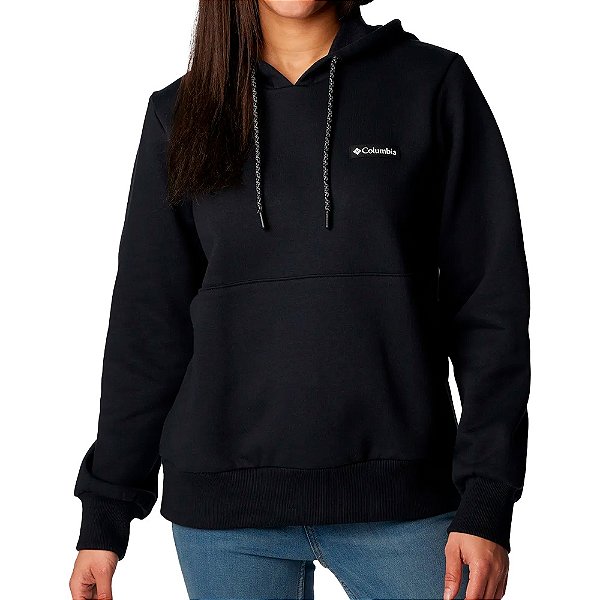 Moletom Feminino Marble Canyon com Capuz Preto - Columbia
