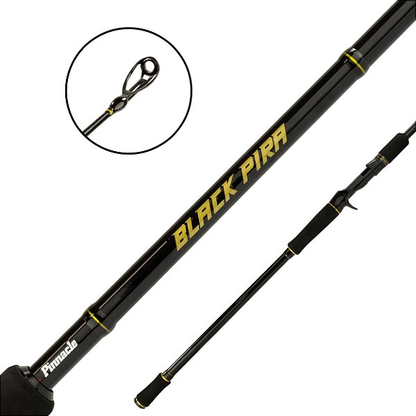Vara Para Carretilha Black Pira 2 partes 2.70mt - Pinnacle