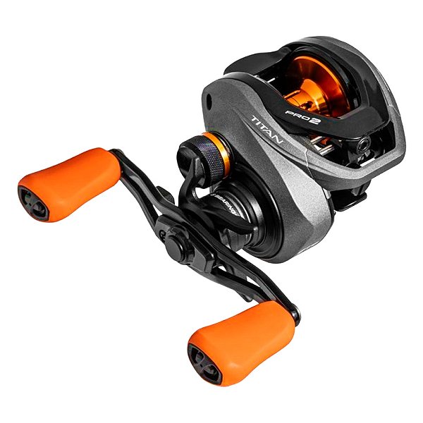 Carretilha Titan PRO 2 BG 8000 Grafite / Alumínio 7 + 1BB Rolamentos Cinza - Marine