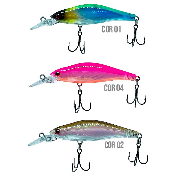 Isca Artificial Hard Floating 65mm 6.5g  Baby-Z - Monster3x