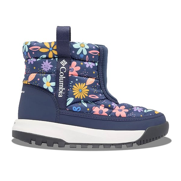 Bota Infantil Youth Snowtrot Mid Nocturnal - Columbia
