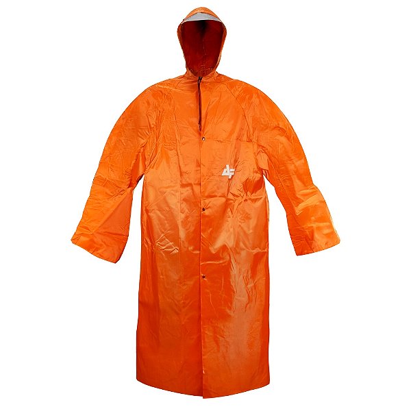 Poncho De Chuva Longa CI 001 Laranja - Albatroz