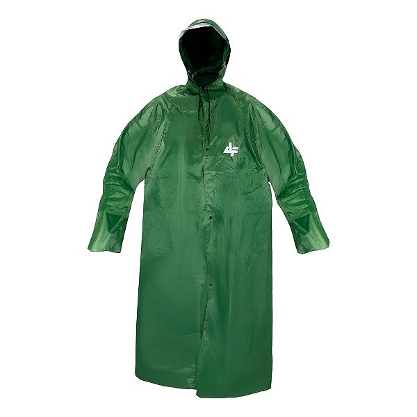 Poncho De Chuva Longa CI 001 Verde 4XL - Albatroz
