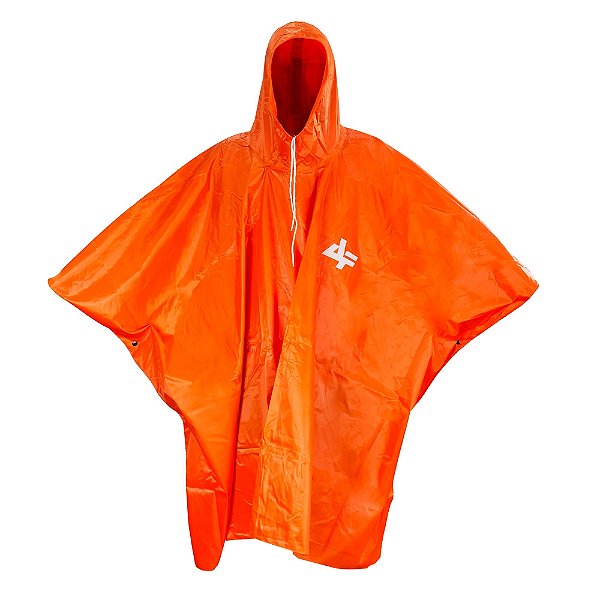 Poncho Impermeavel Laranja - Albatroz