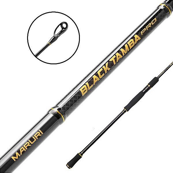 Vara Para Molinete 2 Partes Black Tamba Pro - Maruri