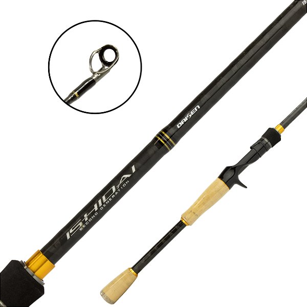 Vara Para Carretilha Interiça Ishidai 198cm - Daisen