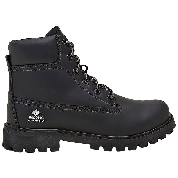 Bota Militar Coturno Roraima 10 Preto Emborrachado - Macboot