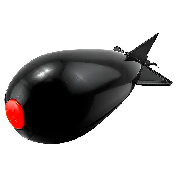 Boiá Cevadeira Míssil Rocket Preta - Albatroz