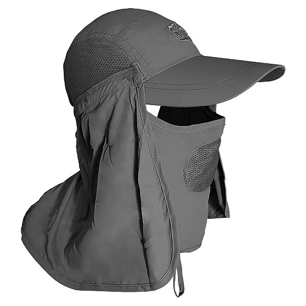 Boné AF Com Proteção Cinza - Albatroz