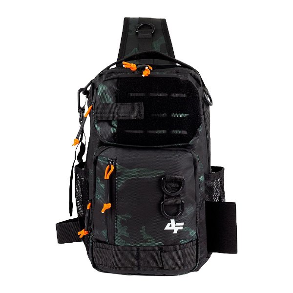Bolsa De Ombro Transversal BSA 043 Camu Black - Albatroz