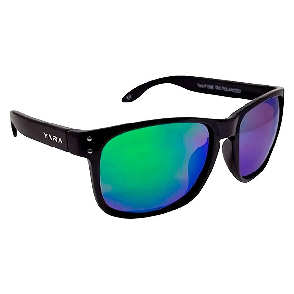 Óculos De Sol Polarizado Floating Dark Vision F1596 Lente Interna Marrom Verde - Yara
