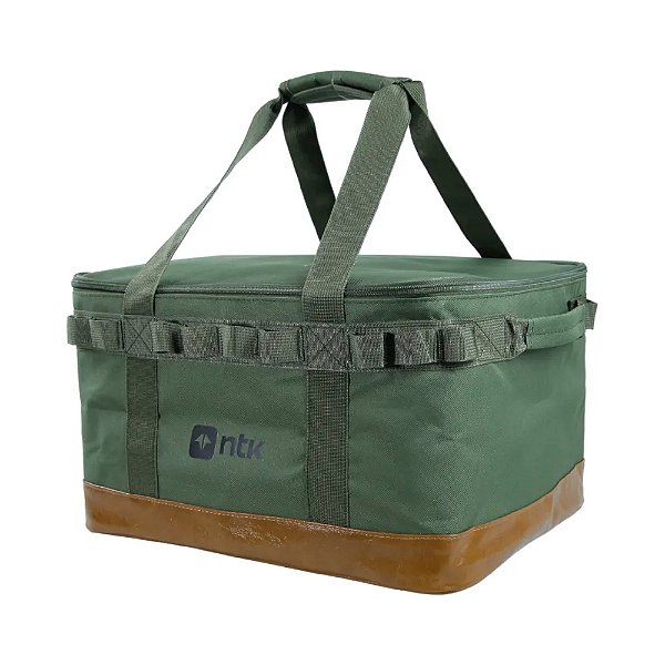 Bolsa Camp Bag 40cm Poliéster Oxford Divisórias Internas Verde - Nautika