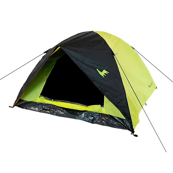 Barraca Camping Ayllu 4 Pessoas 1500mm Verde Limão - Hawapi