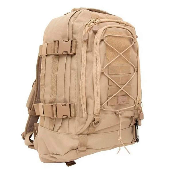 Mochila Tática 600D Duster Coyote 50L - Invictus