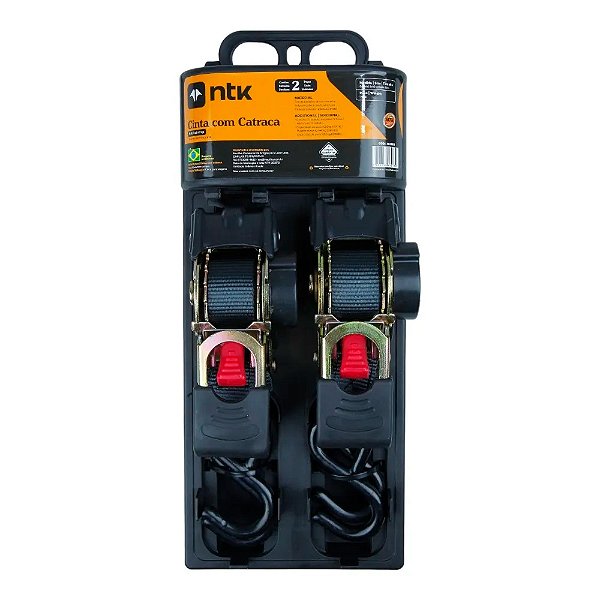 Cinta com Catraca para Carga em Poliéster e Metal 1,8M - NTK