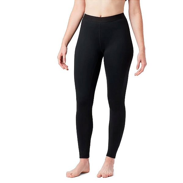 Calça Térmica Baselayer Feminina Heavyweight II Tight Preto - Columbia