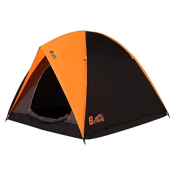 Barraca Alta Xtreme 6 Pessoas Laranja/Preto - Belfix