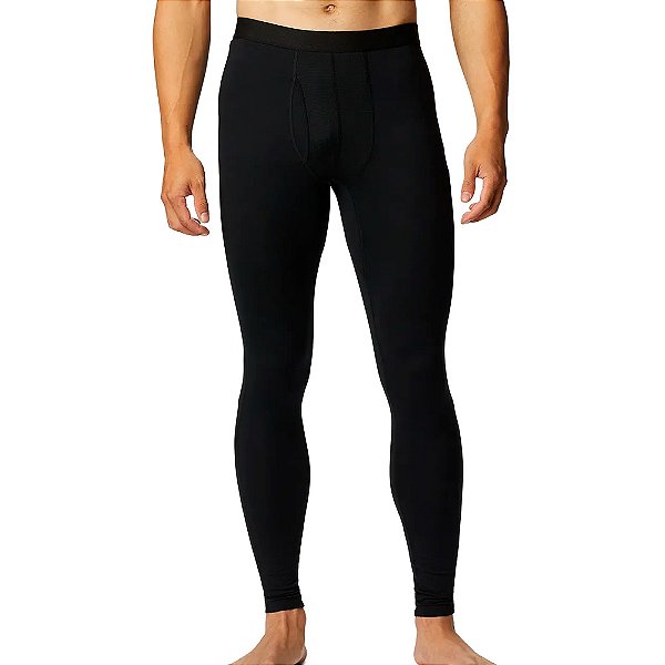 Calça Baselayer Masculina Heavyweight II Tight Preto - Columbia