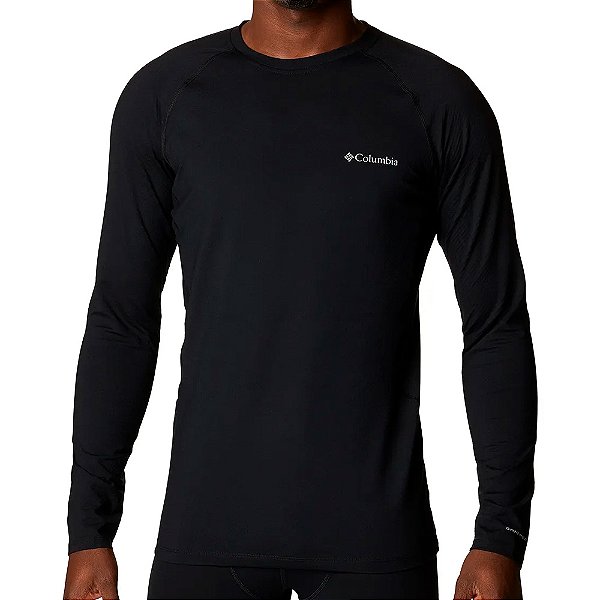 Blusa Térmica Baselayer Masculino Omni-Heat Infinity Knit Preta - Columbia